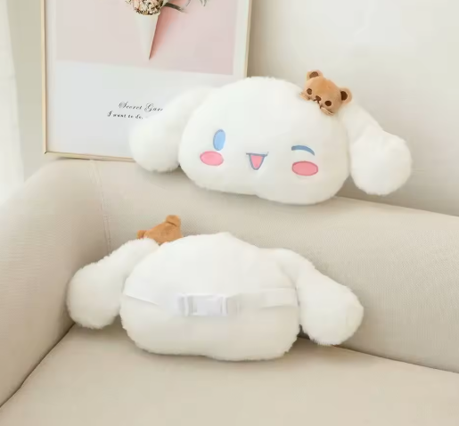 Fluffy Pillow - Sweet Bunny Duo