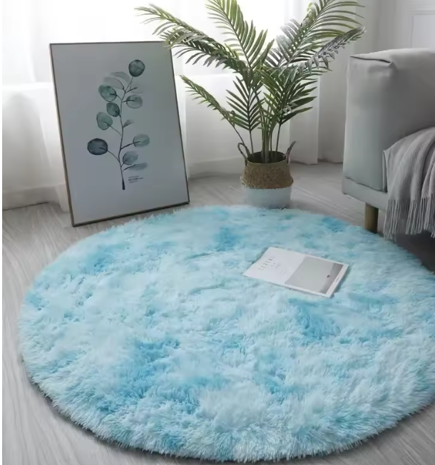 Le Tapis rond - Fluffy Cloud